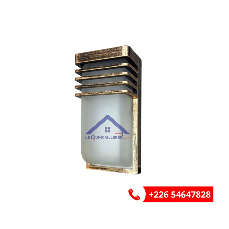 Lampe portail 3 – vue 2 – Vente au Burkina Faso
