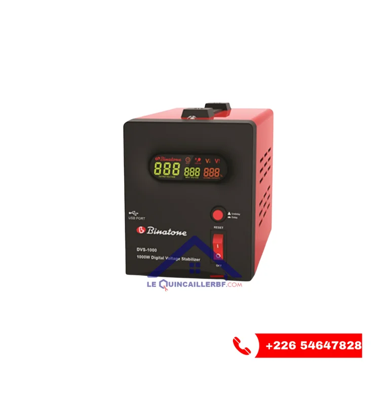 Régulateur Binatone 1000W – Vente au Burkina Faso